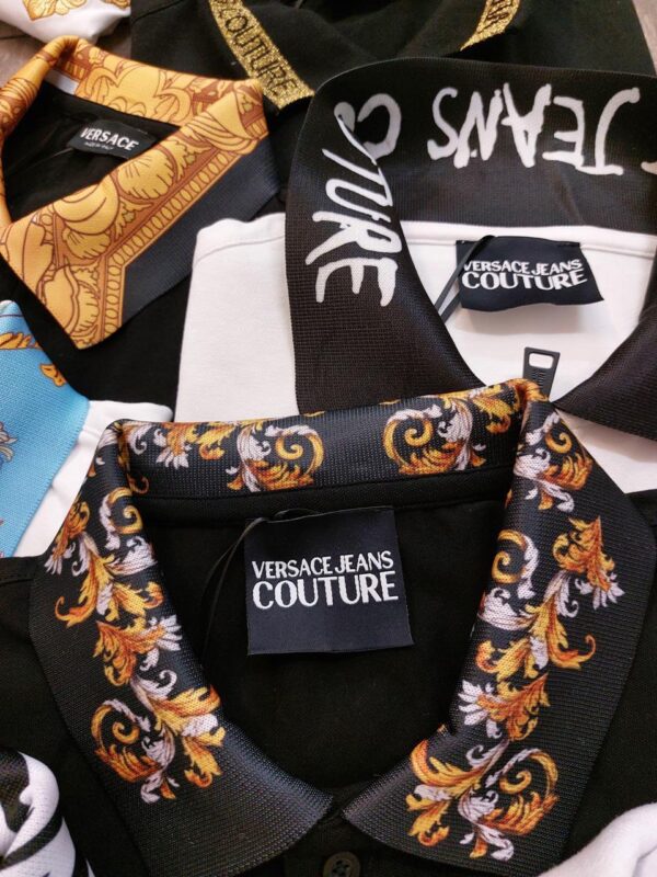FIRST COPY Versace Latest 2025 Imported Quality Exclusive Polo Tees - Image 14