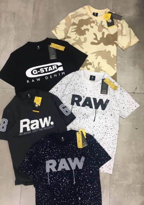 FIRST COPY G-Star Exclusive Cotton Lycra Round Neck