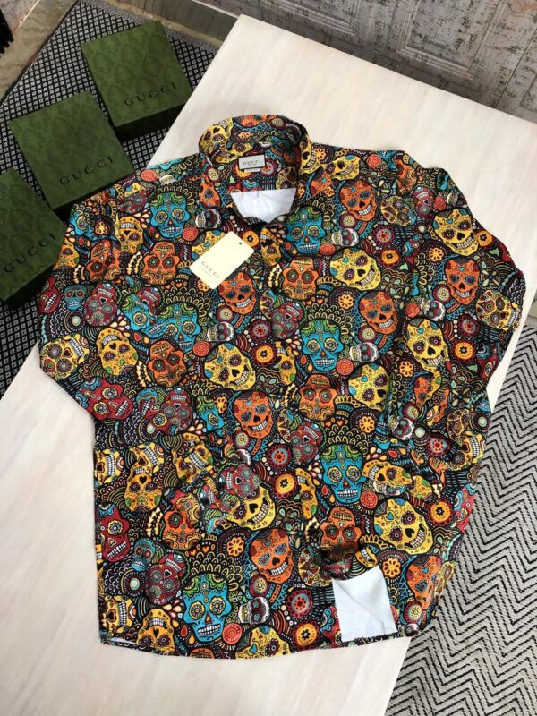 FIRST COPY GUCCI IMPORTED FABRIC SHIRTS - Image 2