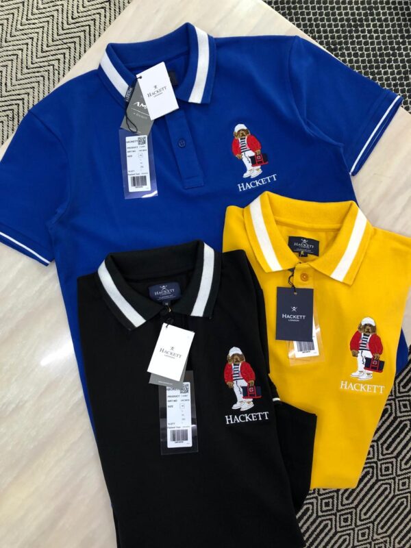 FIRST COPY HUGO BOSS VERY PREMIUM COTTON LYCRA POLOS - Image 3