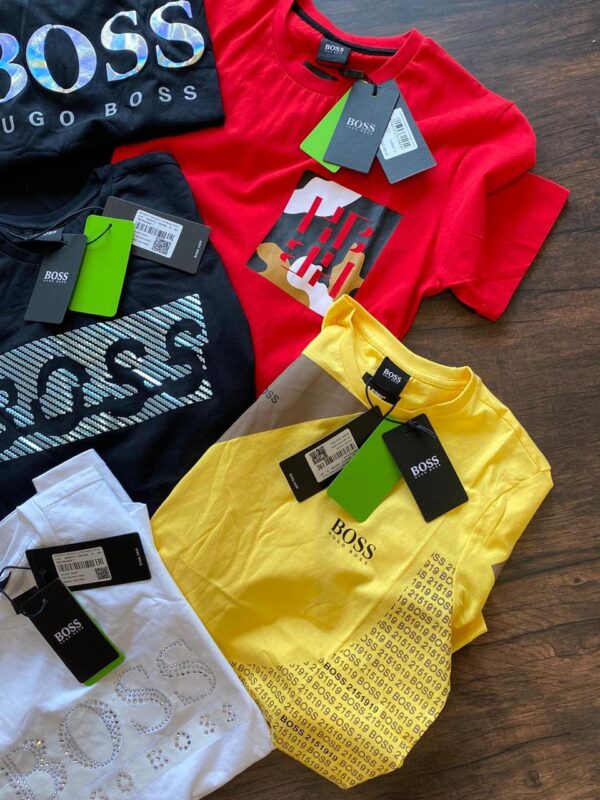 FIRST COPY Hugo Boss Export Original Crew Neck Tees - Image 5