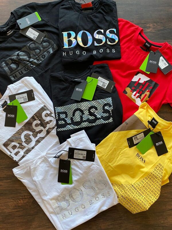 FIRST COPY Hugo Boss Export Original Crew Neck Tees