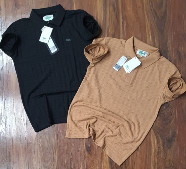 FIRST COPY LACOSTE PREMIUM KNITING FABRIC POLOS T-SHIRT - Image 8