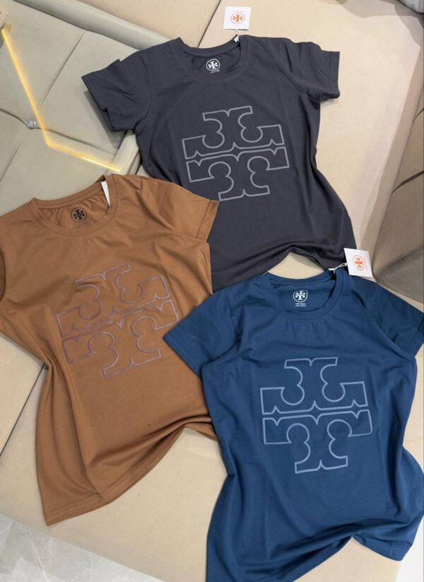 FIRST COPY TORY BURCH LADIES CREWS LYCRA TEES - Image 6
