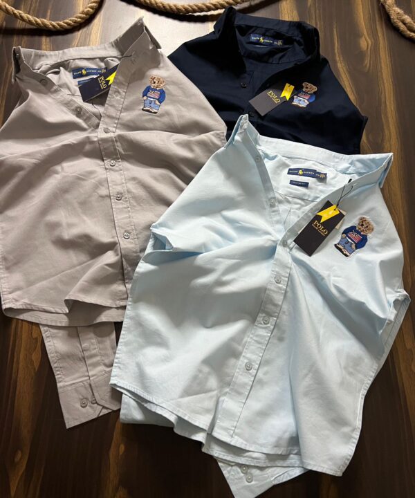 FIRST COPY RALPH LAUREN OXFORD COTTON DESIGNER SHIRT - Image 6