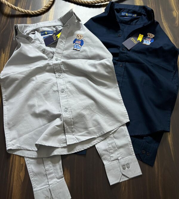 FIRST COPY RALPH LAUREN OXFORD COTTON DESIGNER SHIRT - Image 4