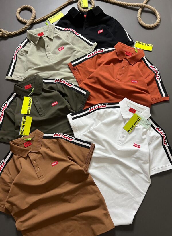 FIRST COPY HUGO BOSS PREMIUM QUALITY IMPORTED COLLAR TSHIRT