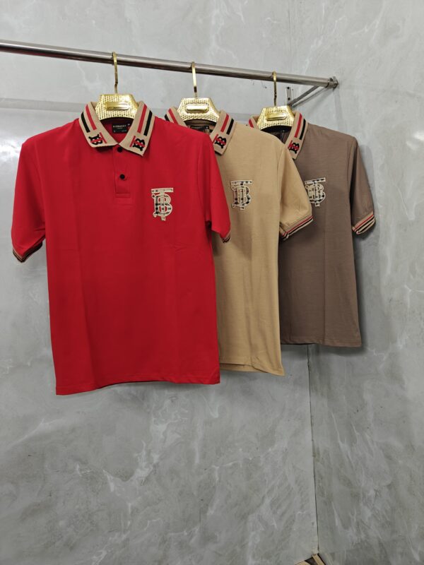 FIRST COPY Classic Burberry polo tshirt - Image 3
