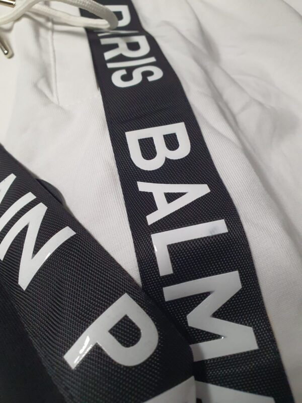 FIRST COPY BALMAIN EXCLUSIVE CO ORD SET IN HEAVY COTTON LYCRA FABRIC - Image 5