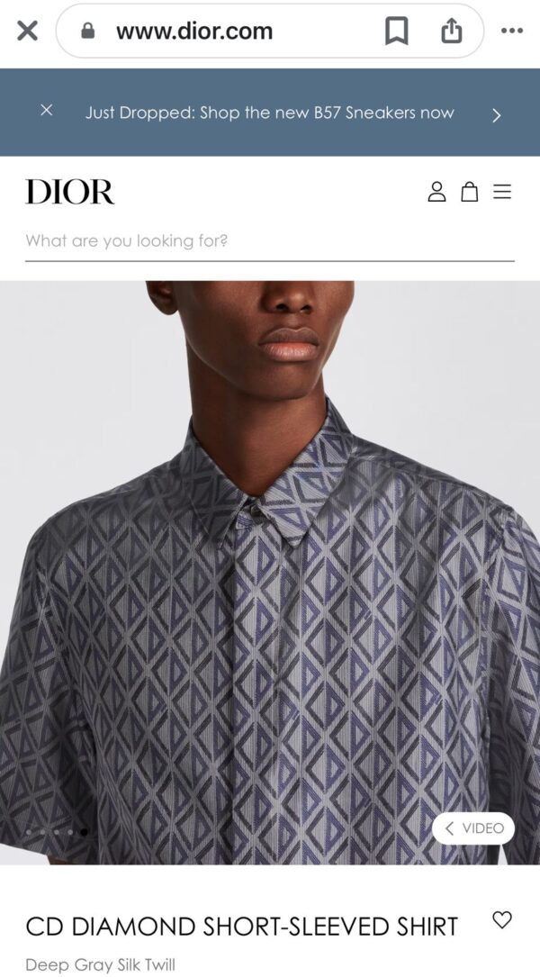 FIRST COPY DIOR IMPORTED STRETCH FABRIC FULL SLEEVES SHIRTS - Image 8