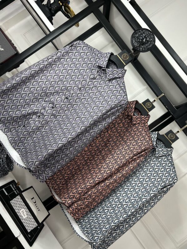 FIRST COPY DIOR IMPORTED STRETCH FABRIC FULL SLEEVES SHIRTS - Image 10