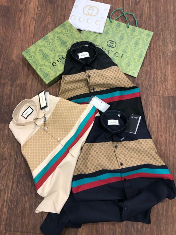 FIRST COPY GUCCI EXCLUSIVE COTTON  SHIRTS - Image 3