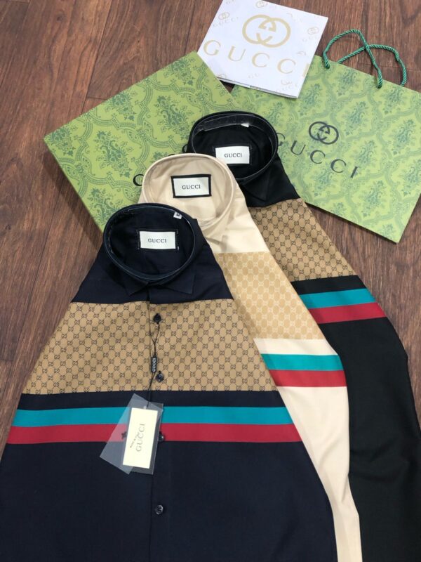 FIRST COPY GUCCI EXCLUSIVE COTTON  SHIRTS - Image 4