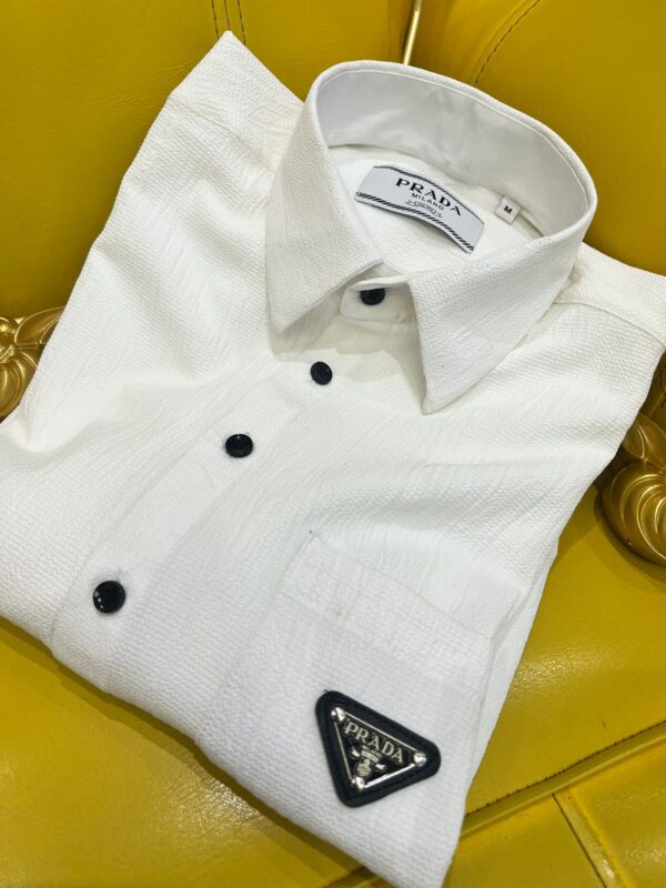 FIRST COPY PRADA IMPORTED COTTON  SHIRTS