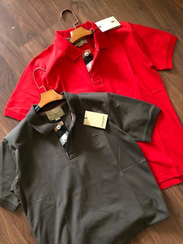 FIRST COPY BURBERRY IMPORTED FABRIC POLOS - Image 5
