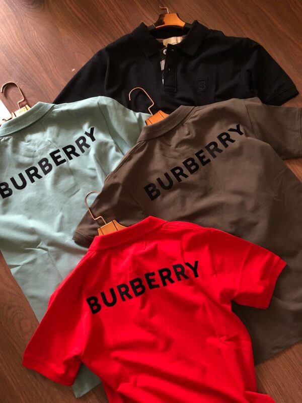 FIRST COPY BURBERRY IMPORTED FABRIC POLOS