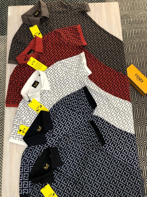 FIRST COPY FENDI PREMIUM POLO DRESS FOR LADIES