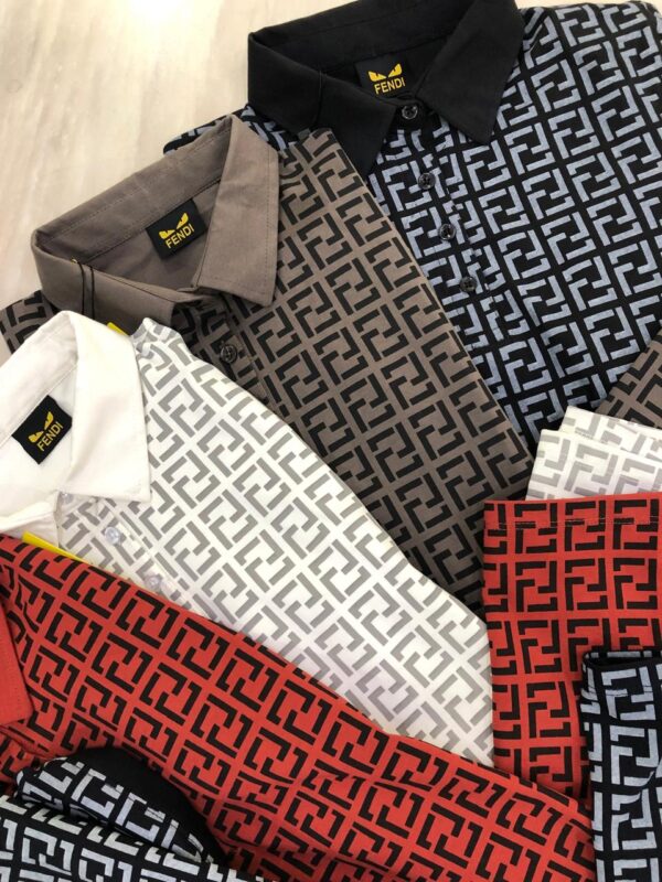 FIRST COPY FENDI PREMIUM POLO DRESS FOR LADIES - Image 7
