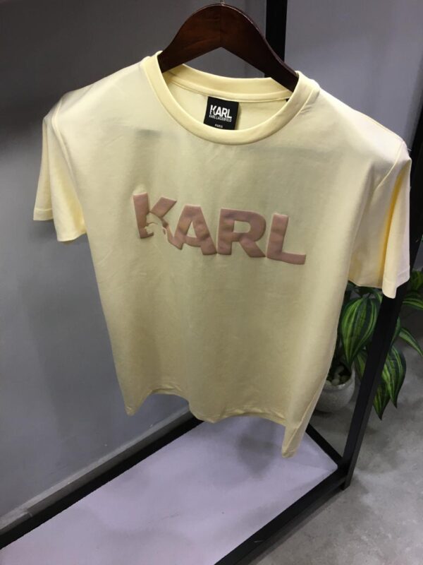 FIRST COPY KARL VERY PREMIUM COTTON LYCRA ROUND NECK - Image 5