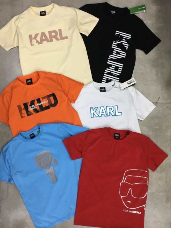 FIRST COPY KARL VERY PREMIUM COTTON LYCRA ROUND NECK