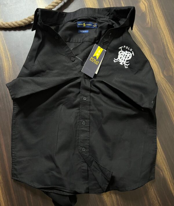 FIRST COPY RALPH LAUREN OXFORD COTTON  DESIGNER SHIRT - Image 2
