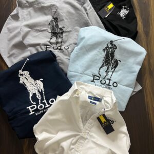 FIRST COPY RALPH LAUREN OXFORD COTTON  DESIGNER SHIRT