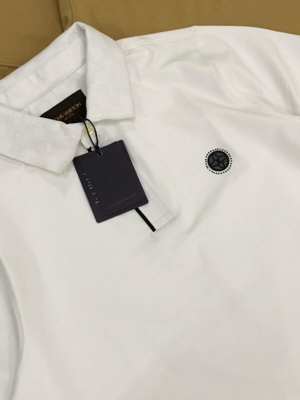FIRST COPY LOUIS VUITTON VERY PREMIUM COTTON LYCRA POLOS - Image 2