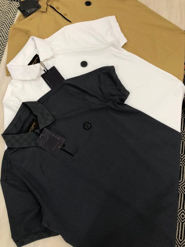 FIRST COPY LOUIS VUITTON VERY PREMIUM COTTON LYCRA POLOS - Image 8