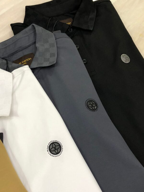 FIRST COPY LOUIS VUITTON VERY PREMIUM COTTON LYCRA POLOS - Image 11