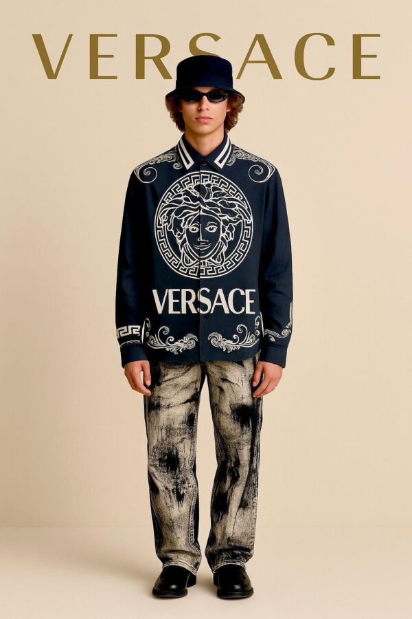FIRST COPY VERSACE SHIRT FOR MEN - Image 2