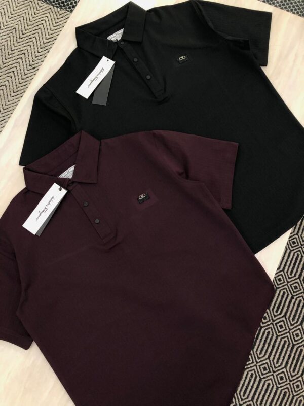 FIRST COPY FERRAGAMO IMPORTED FABRIC COTTON LYCRA POLOS - Image 3