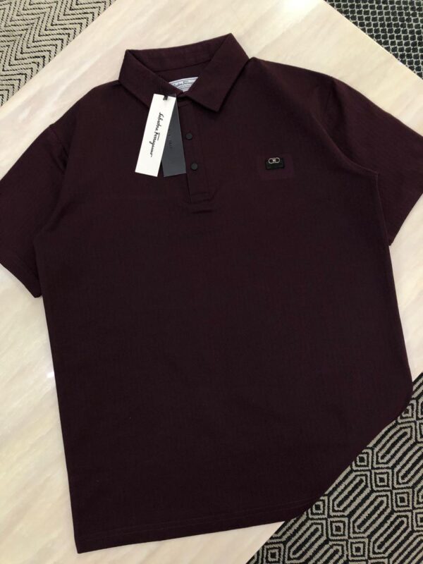FIRST COPY FERRAGAMO IMPORTED FABRIC COTTON LYCRA POLOS - Image 8