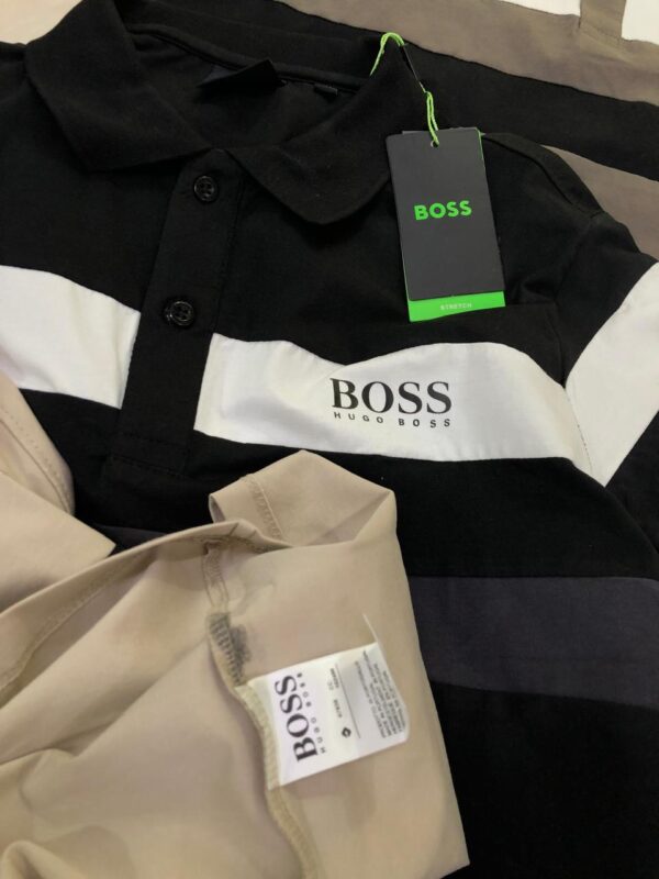 FIRST COPY HUGO BOSS EXCLUSIVE COTTON LYCRA POLOS - Image 4
