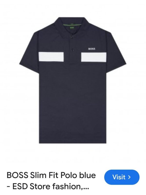 FIRST COPY HUGO BOSS EXCLUSIVE COTTON LYCRA POLOS - Image 2