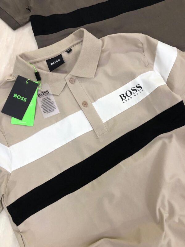 FIRST COPY HUGO BOSS EXCLUSIVE COTTON LYCRA POLOS - Image 6