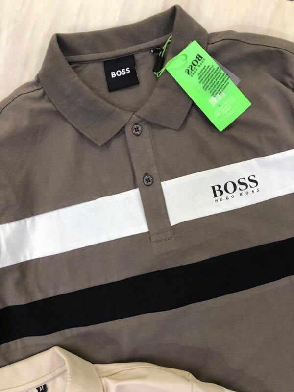 FIRST COPY HUGO BOSS EXCLUSIVE COTTON LYCRA POLOS - Image 5