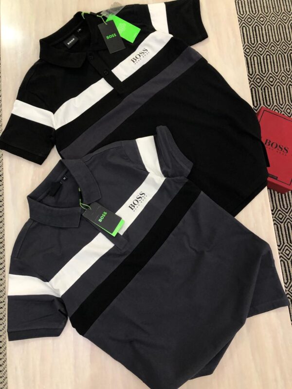 FIRST COPY HUGO BOSS EXCLUSIVE COTTON LYCRA POLOS - Image 9