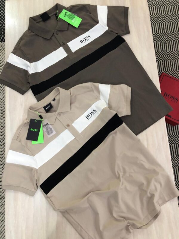 FIRST COPY HUGO BOSS EXCLUSIVE COTTON LYCRA POLOS - Image 8