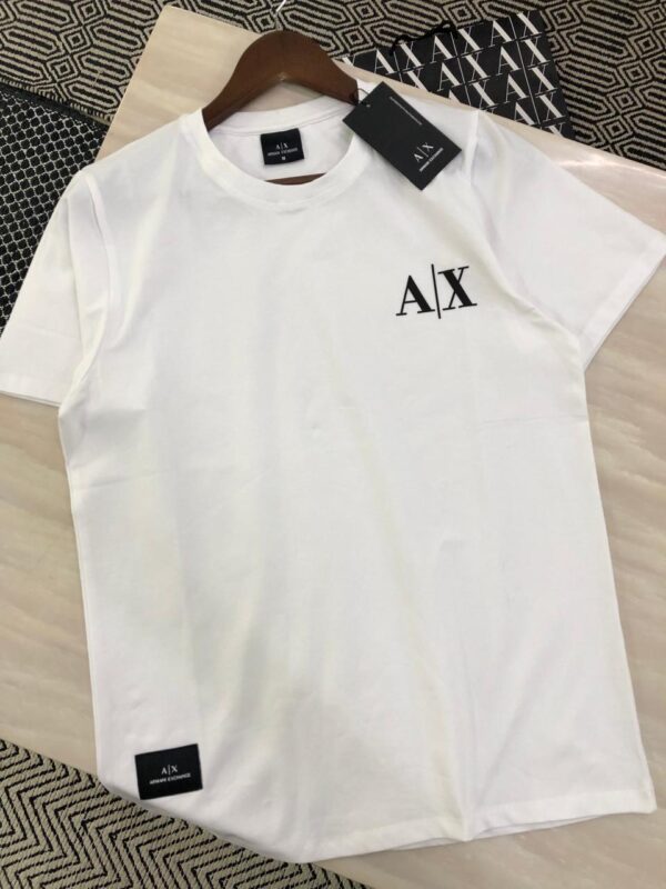 FIRST COPY ARMANI EXCLUSIVE COTTON LYCRA ROUND NECK - Image 9