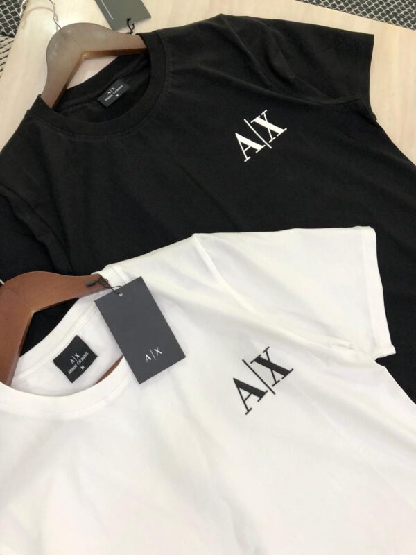FIRST COPY ARMANI EXCLUSIVE COTTON LYCRA ROUND NECK - Image 8