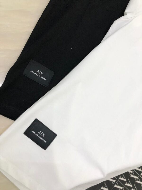 FIRST COPY ARMANI EXCLUSIVE COTTON LYCRA ROUND NECK - Image 6