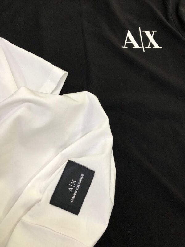 FIRST COPY ARMANI EXCLUSIVE COTTON LYCRA ROUND NECK - Image 4