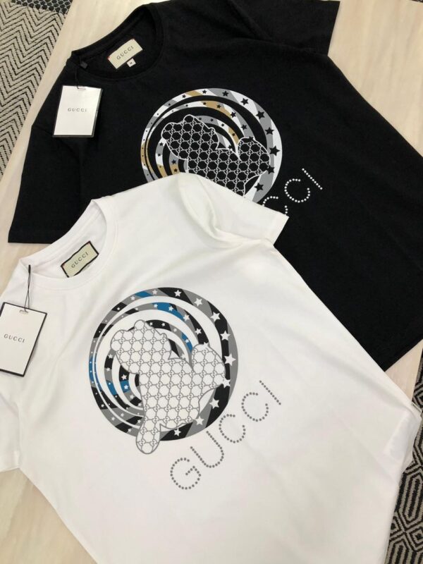 FIRST COPY GUCCI EXCLUSIVE COTTON LYCRA ROUND NECK - Image 9