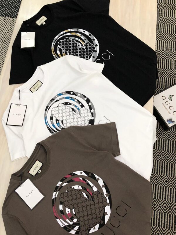 FIRST COPY GUCCI EXCLUSIVE COTTON LYCRA ROUND NECK