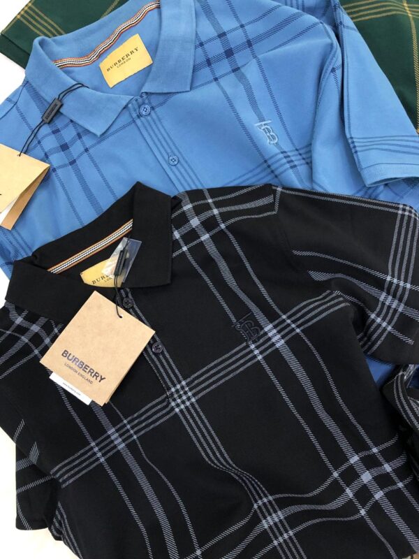 FIRST COPY BURBERRY VERY PREMIUM COTTON LYCRA POLOS - Image 9