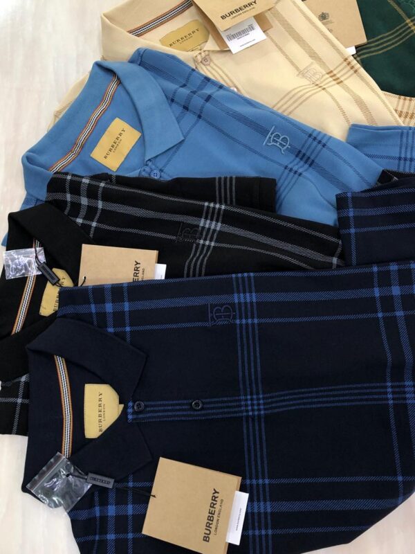 FIRST COPY BURBERRY VERY PREMIUM COTTON LYCRA POLOS - Image 8