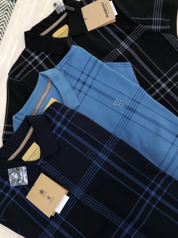FIRST COPY BURBERRY VERY PREMIUM COTTON LYCRA POLOS - Image 7