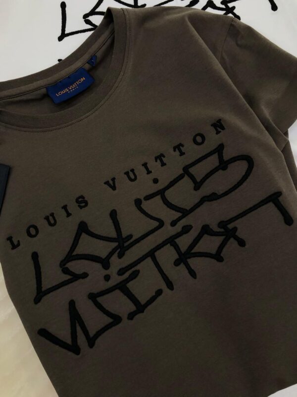 FIRST COPY LOUIS VUITTON VERY PREMIUM COTTON LYCRA CREW NECK - Image 10