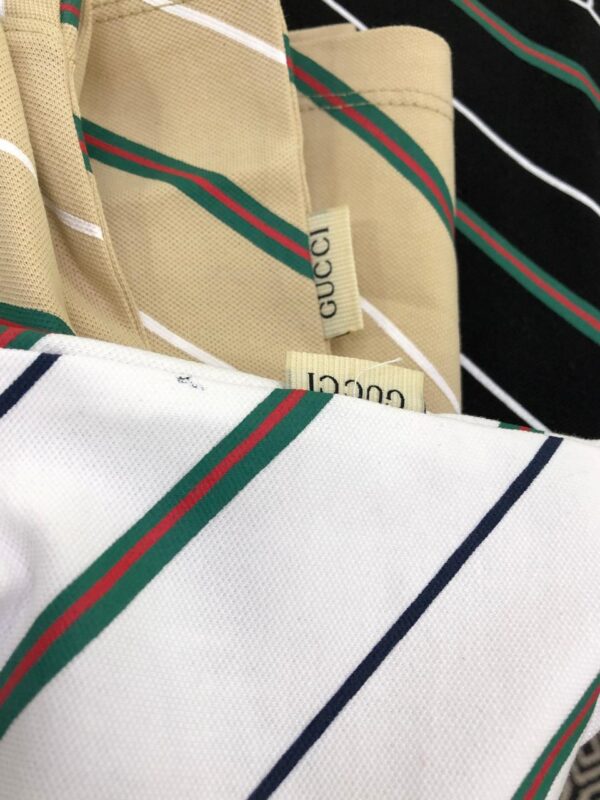 FIRST COPY GUCCI VERY PREMIUM COTTON LYCRA POLO T-SHIRT - Image 8