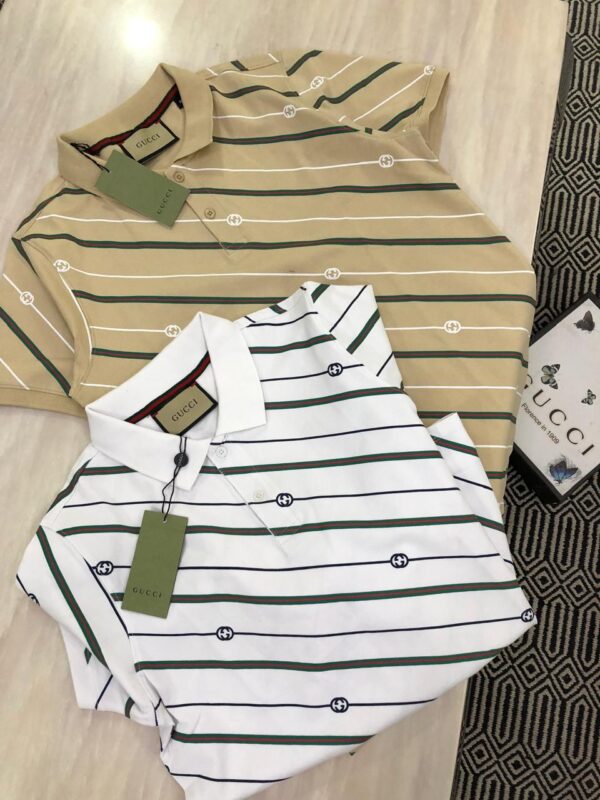 FIRST COPY GUCCI VERY PREMIUM COTTON LYCRA POLO T-SHIRT - Image 10